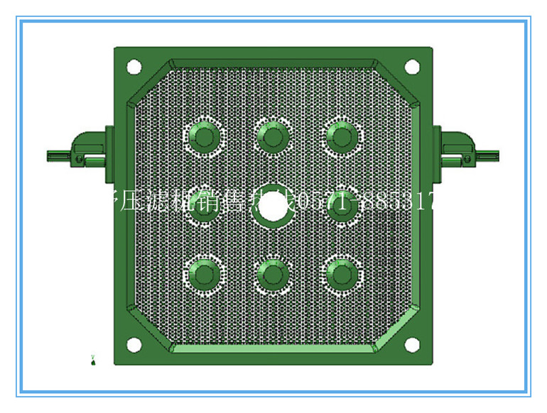 龙舒厢式板框式隔膜型滤板尺寸