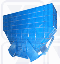 厢式隔膜压滤机储泥斗