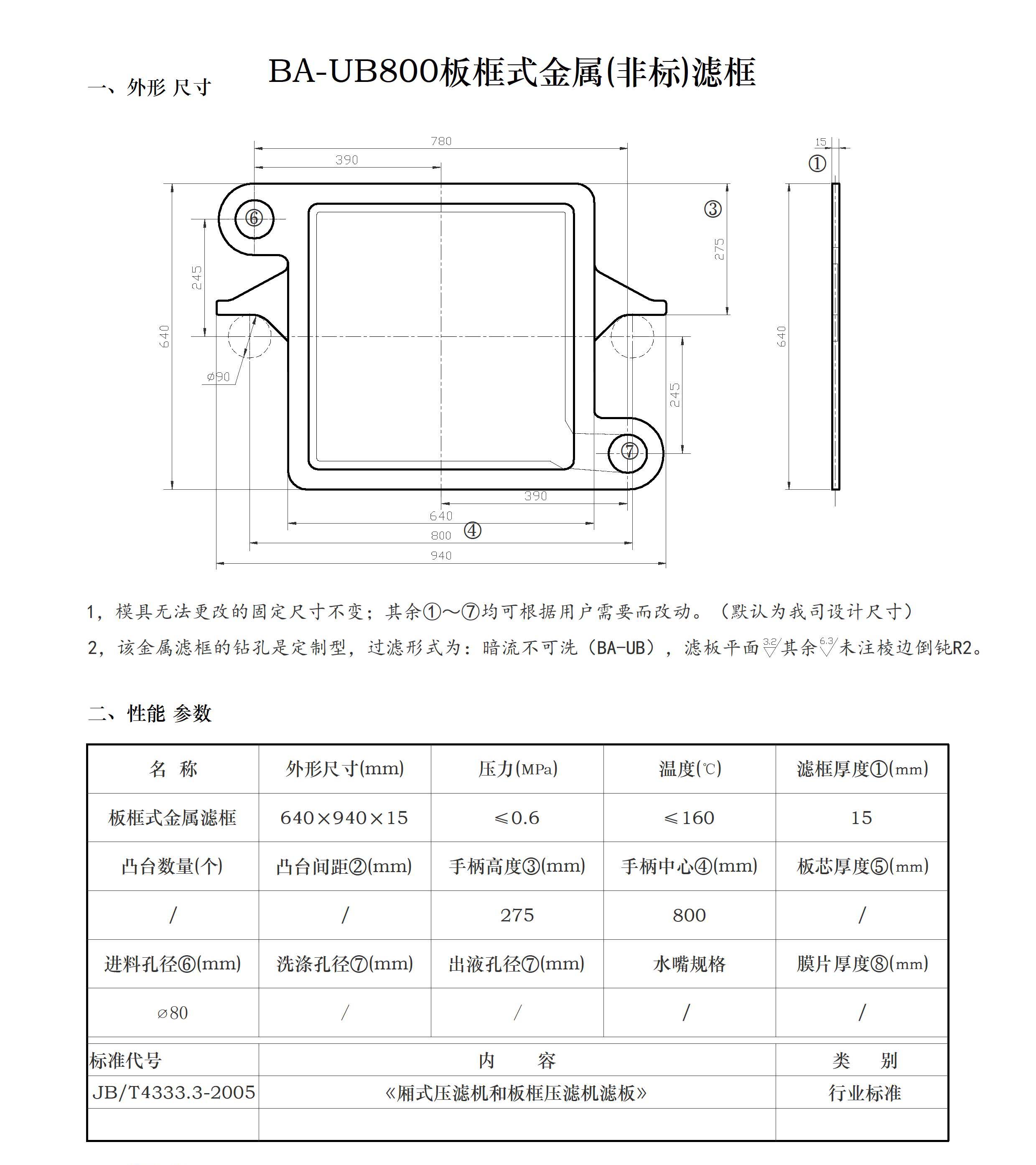 压滤机各种规格的滤板尺寸(图22)